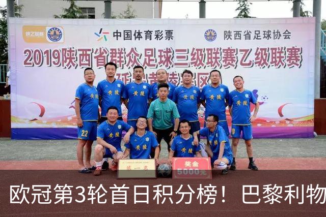 欧冠第3轮首日积分榜！巴黎利物浦三连胜领跑，巴萨遭首败跌至第5